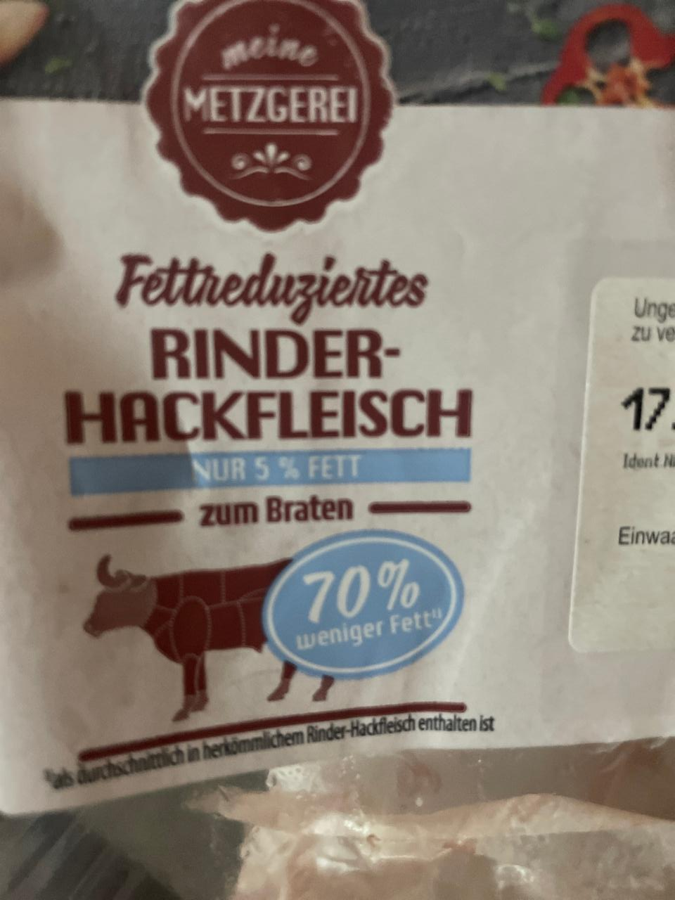 Fotografie - Rinderhackfleisch nur 5% fett Meine Metzgerei