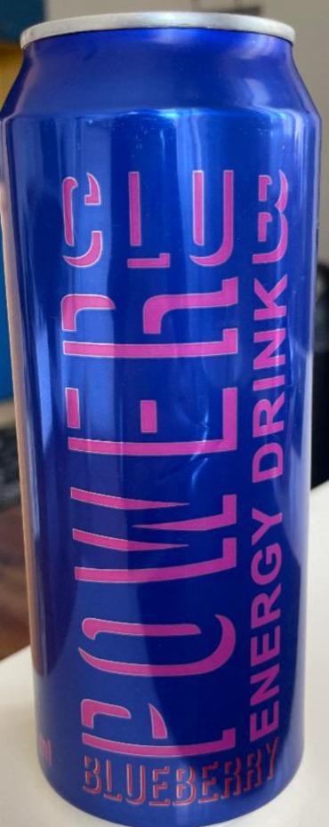 Fotografie - Club energy drink blueberry Power