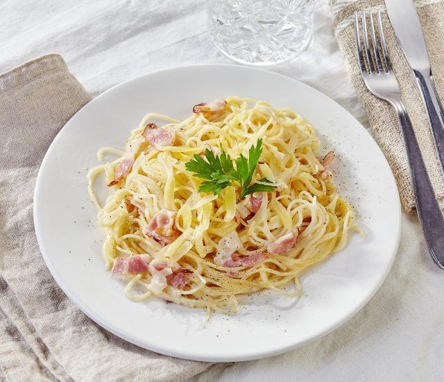 Fotografie - špagety carbonara