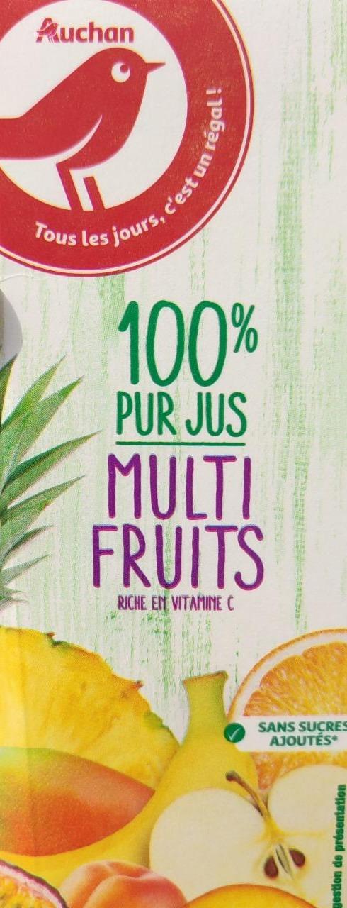 Fotografie - 100% Pur jus multi fruits