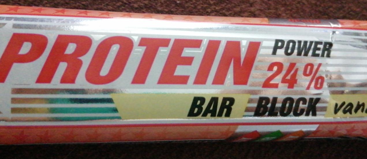 Fotografie - Protein Bar block vanilla 24%