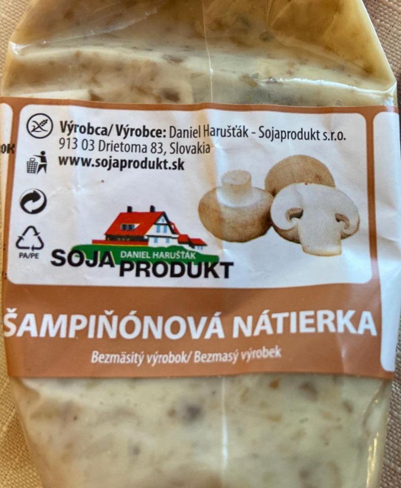 Fotografie - Pomazánka žampionová Sojaprodukt