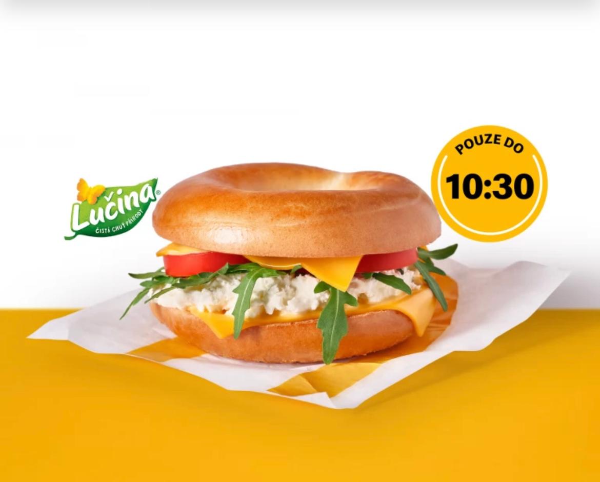 Fotografie - Sýrový Bagel Fresh Lučina McDonald's