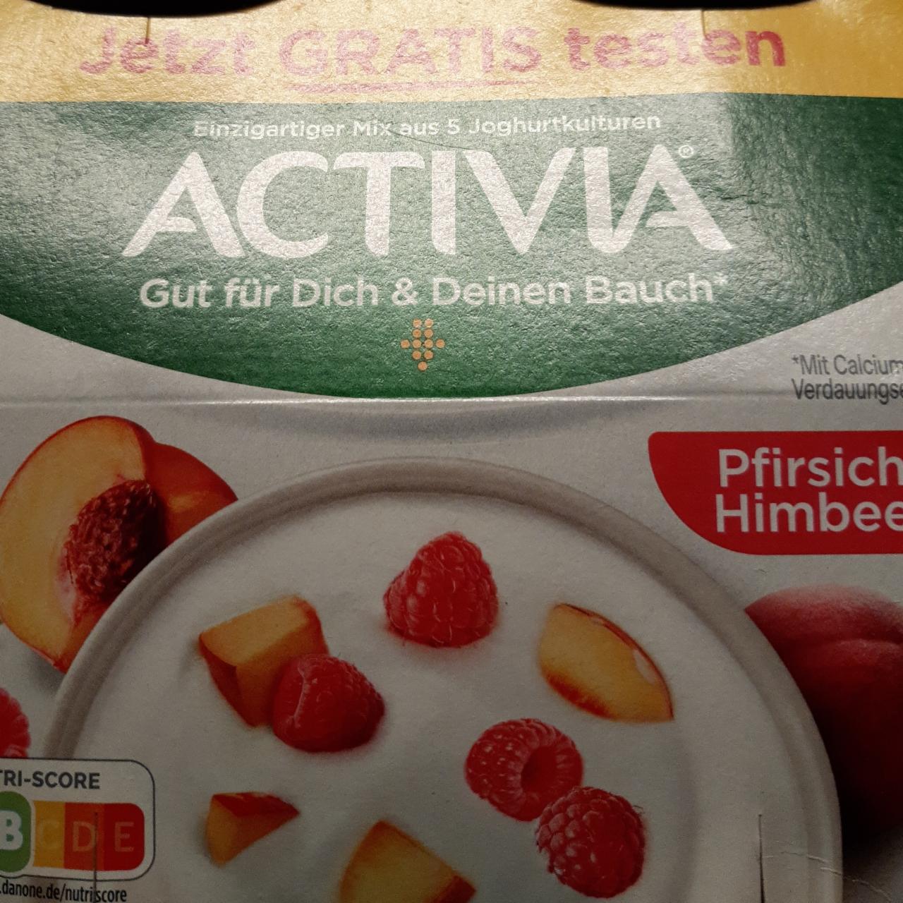 Fotografie - Activia Pfirsich & Himbeere