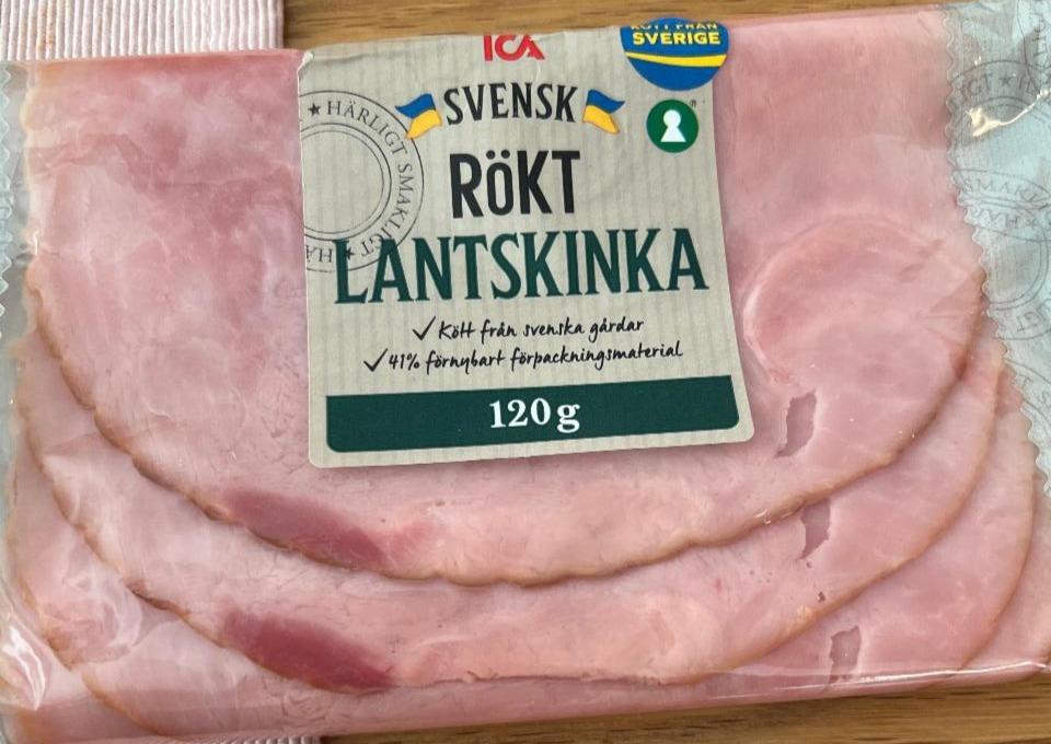 Fotografie - Svensk Rökt Lantskinka ICA