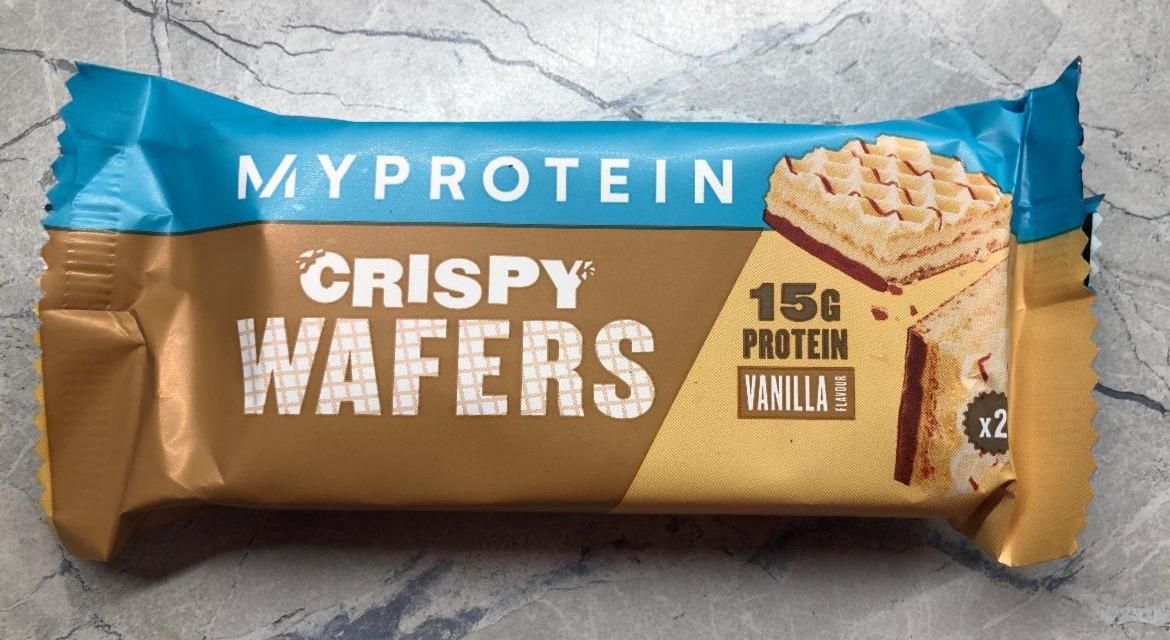 Fotografie - Crispy Wafers Vanilla Myprotein