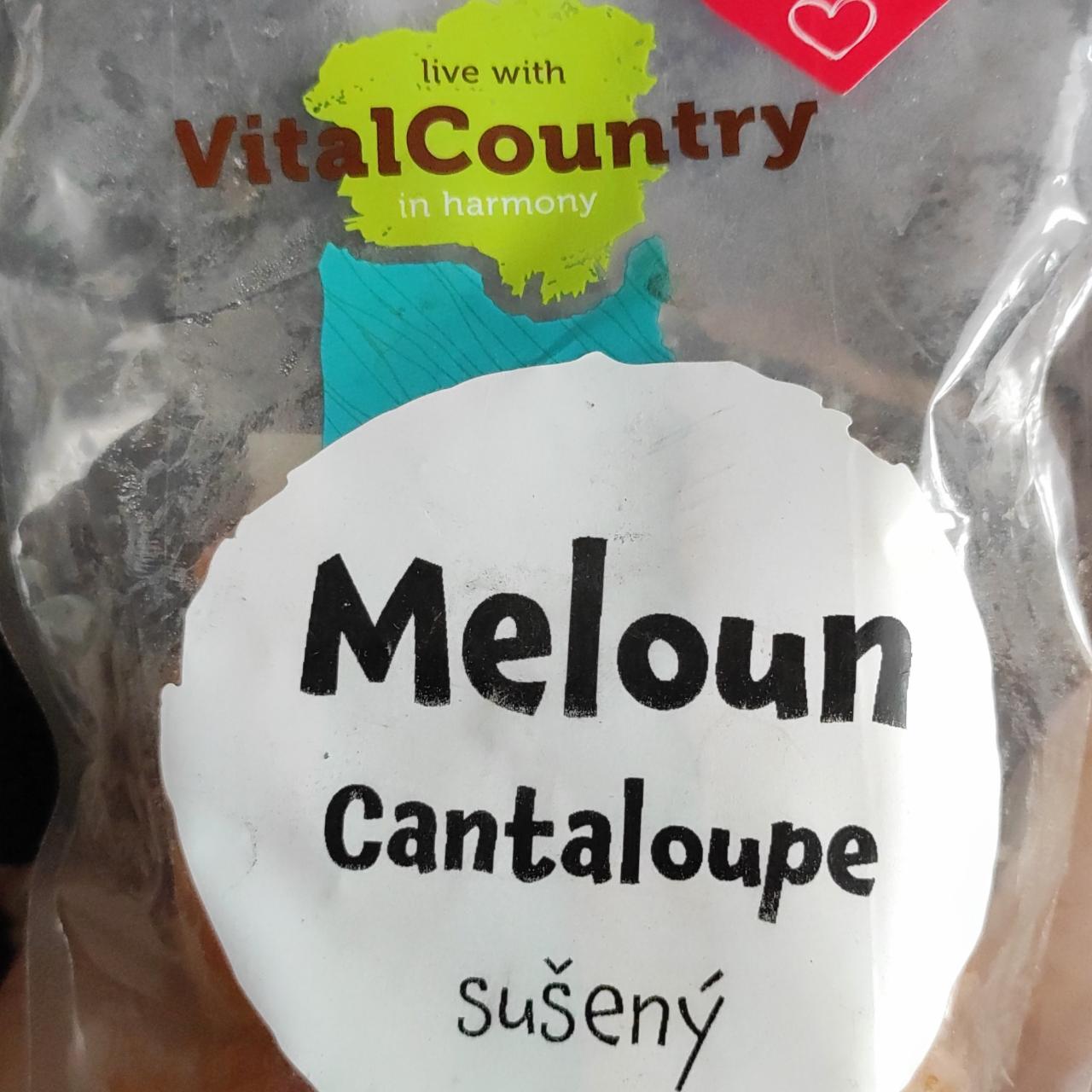 Fotografie - Meloun Cantaloupe sušený VitalCountry