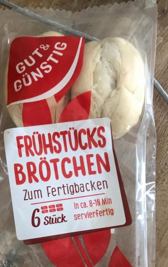 Fotografie - Frühstücks brötchen zum fertigbacken Gut&Günstig