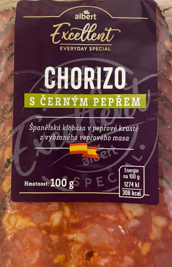 Fotografie - Chorizo s černým pepřem Albert Excellent