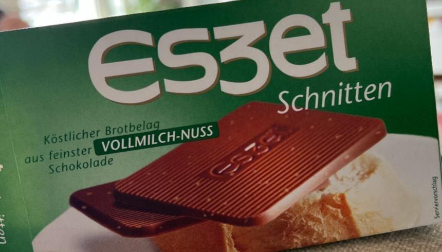 Fotografie - Schnitten Vollmilch-nuss Eszet