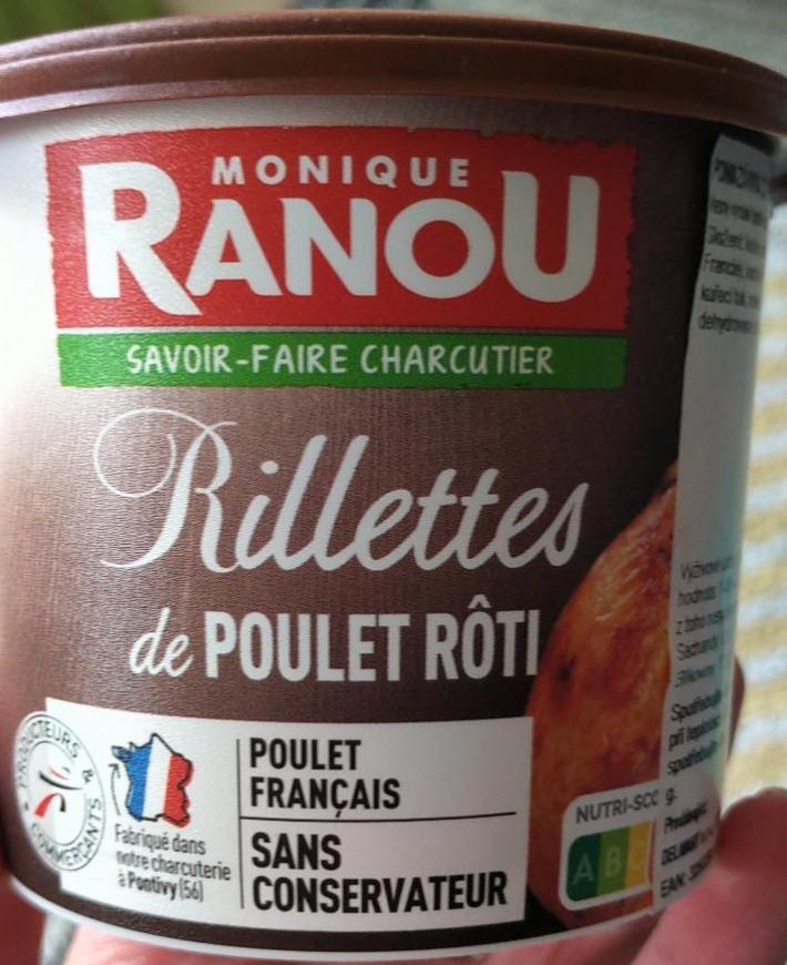 Fotografie - Rillettes de poulet rôti Monique Ranou