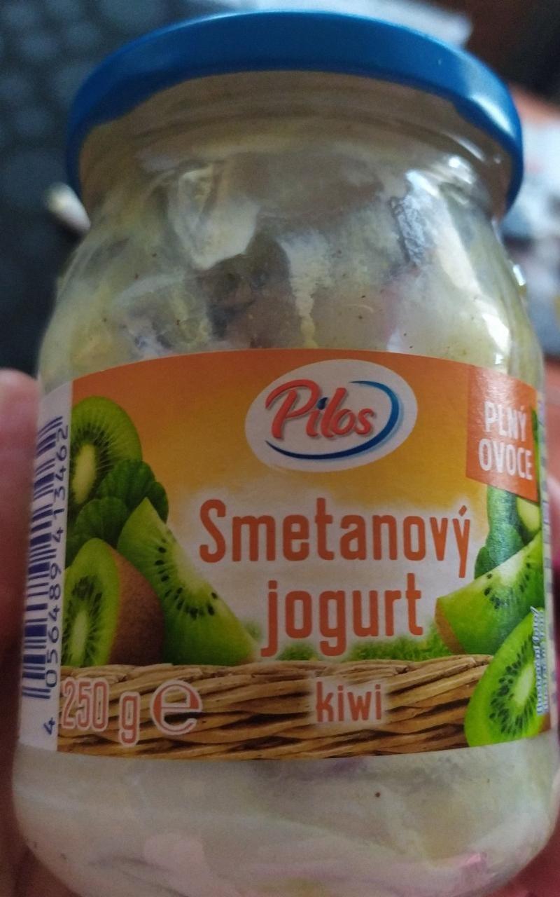 Fotografie - Smetanový jogurt kiwi Pilos