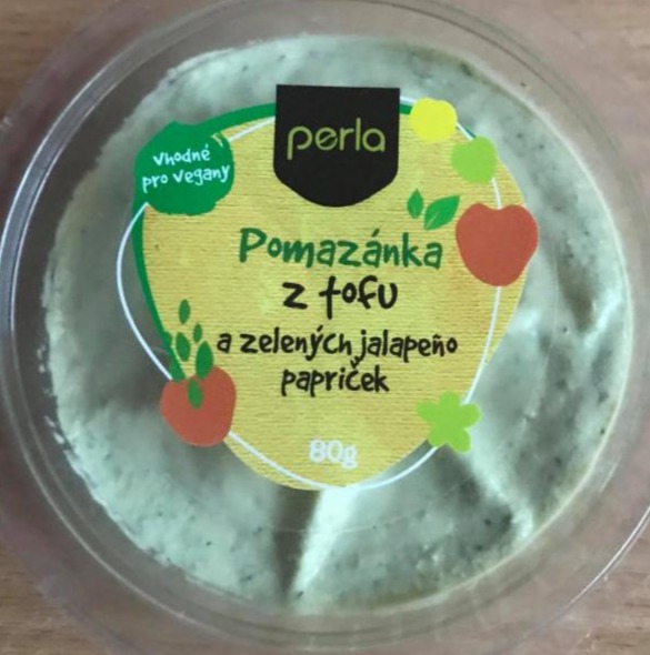 Fotografie - Pomazánka z tofu a zelených jalapeňo papriček Perla