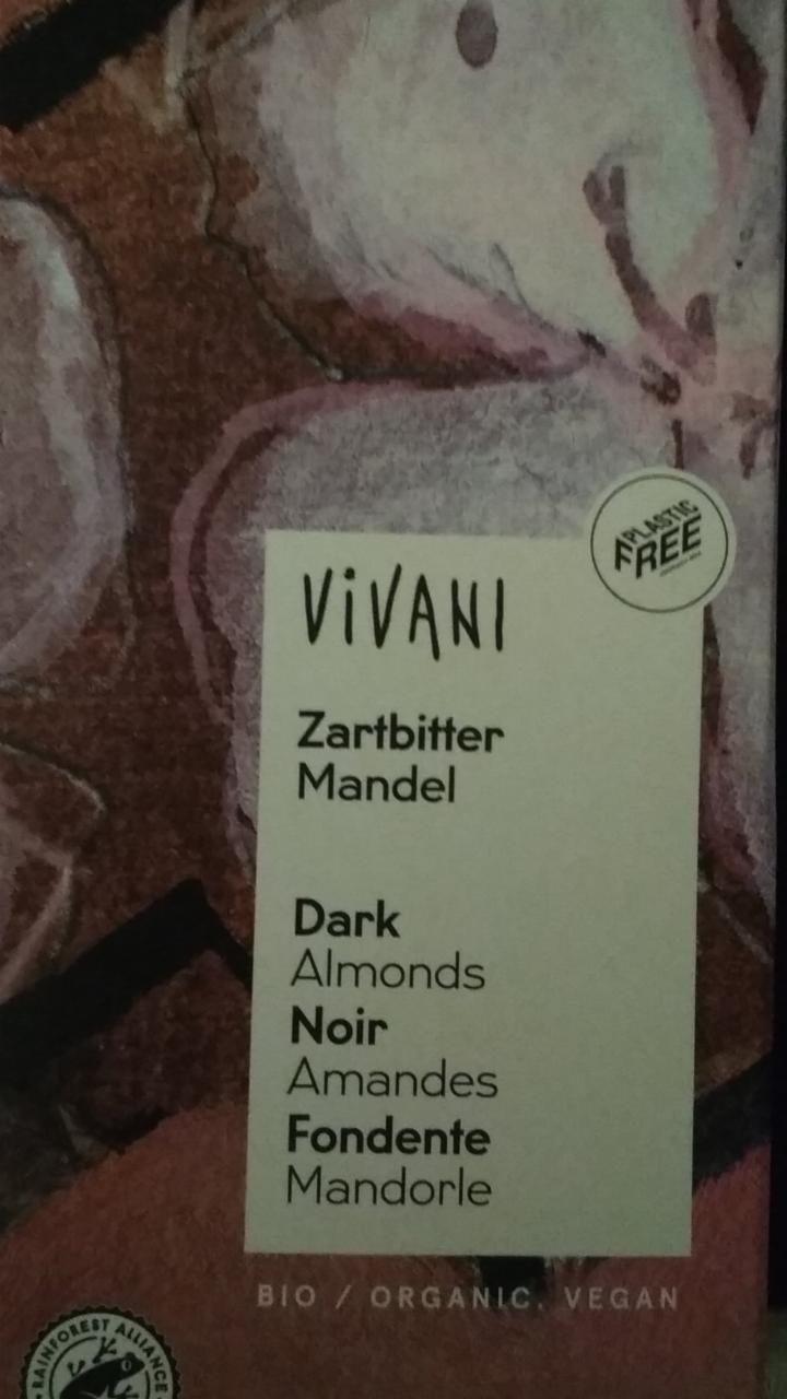 Fotografie - Bio Zartbitter Mandel Vivani