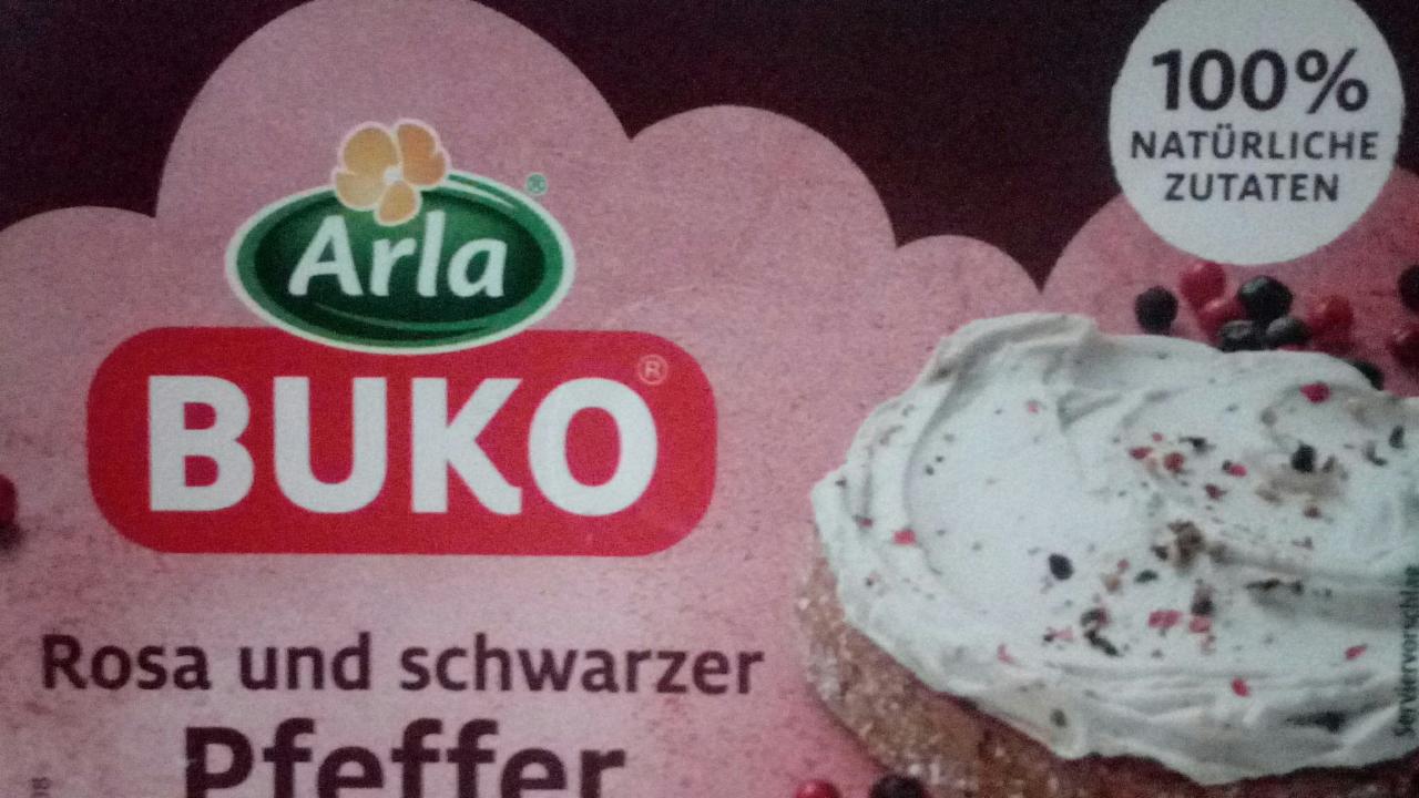 Fotografie - BUKO Rosa und schwarzer pfeffer Arla