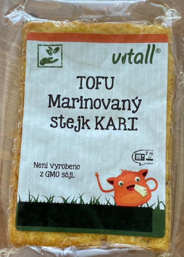 Fotografie - Tofu Marinovaný stejk KARI Vitall