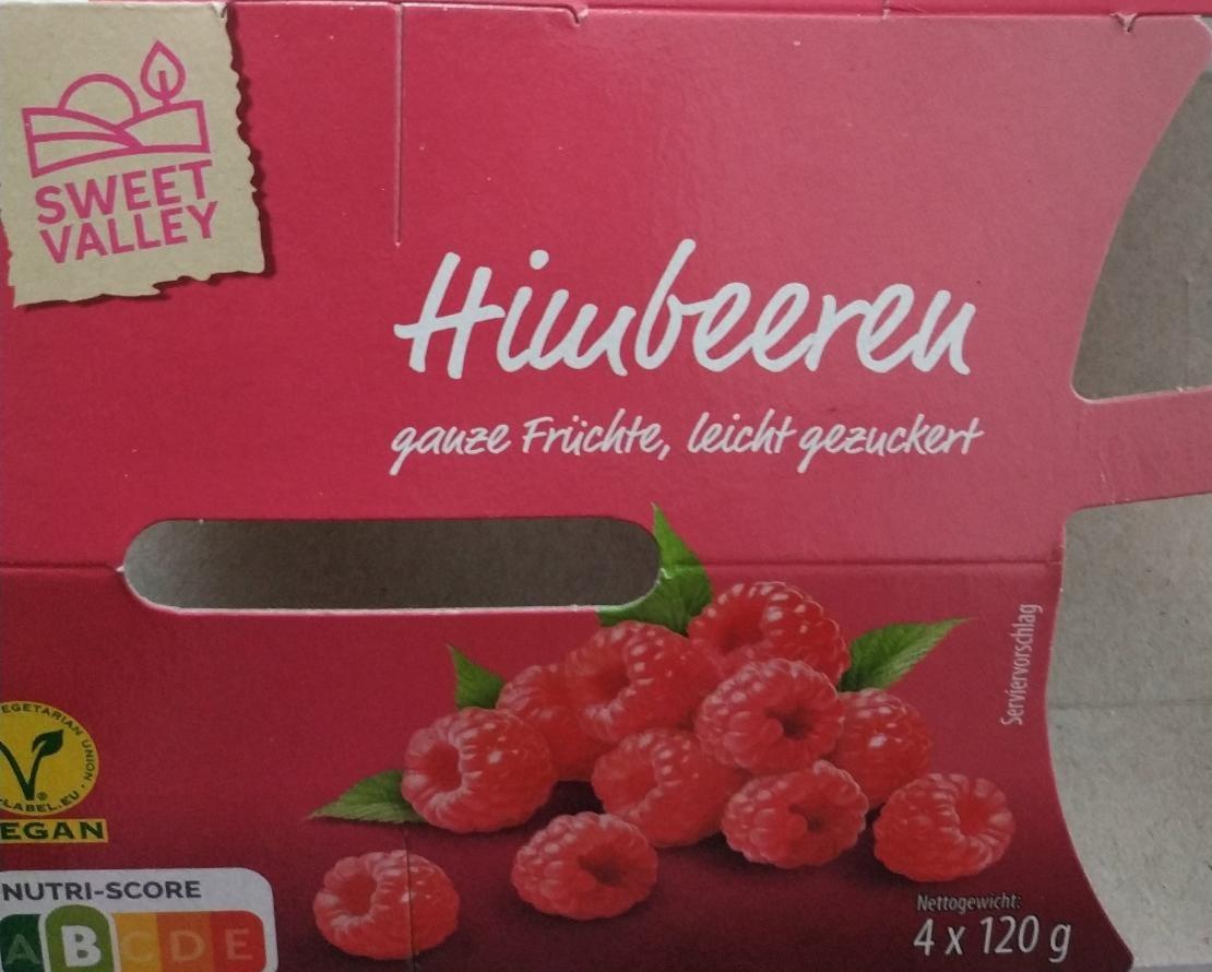 Fotografie - Himbeeren ganze Früchte Sweet Valley