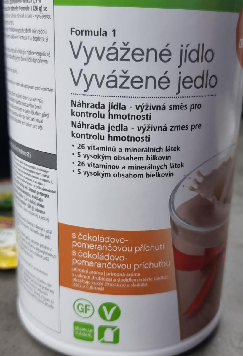 Fotografie - Formula 1 s čokoládovo-pomerančovou příchutí Herbalife Nutrition