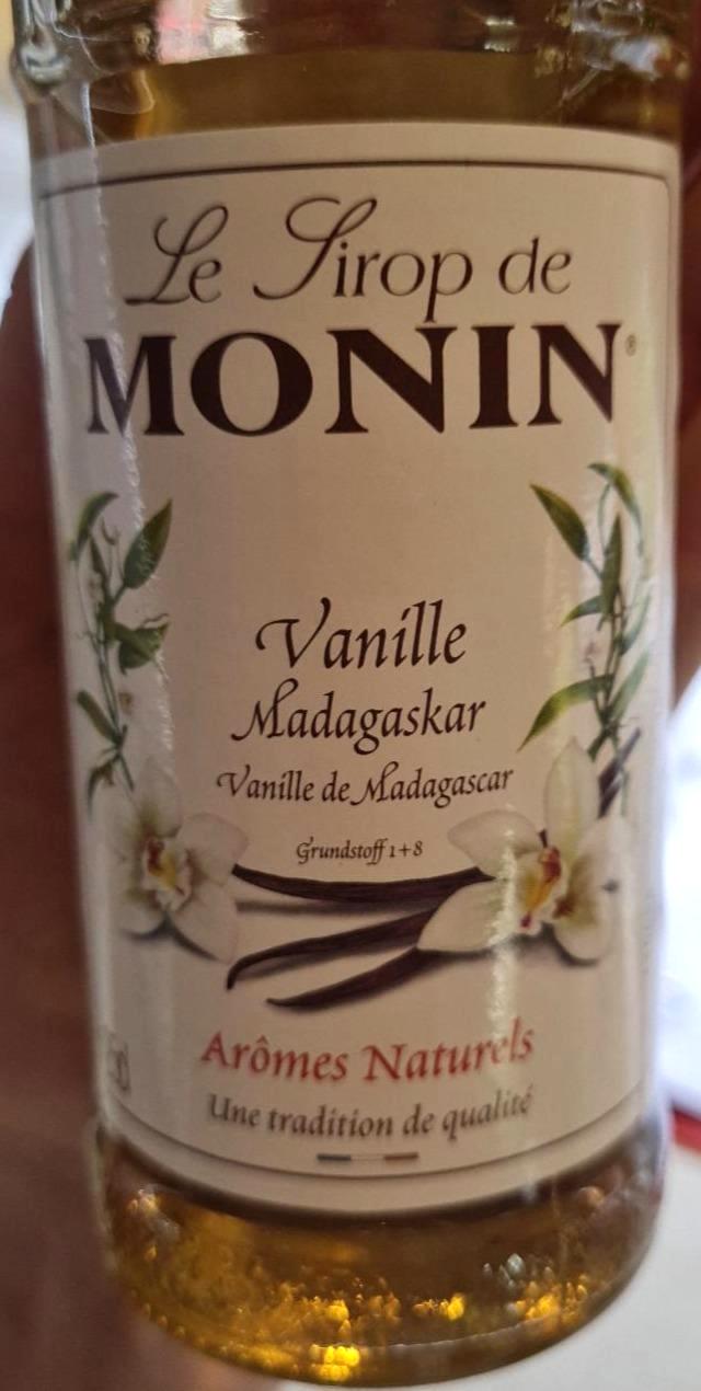 Fotografie - Vanille Madagaskar Le Sirop de Monin