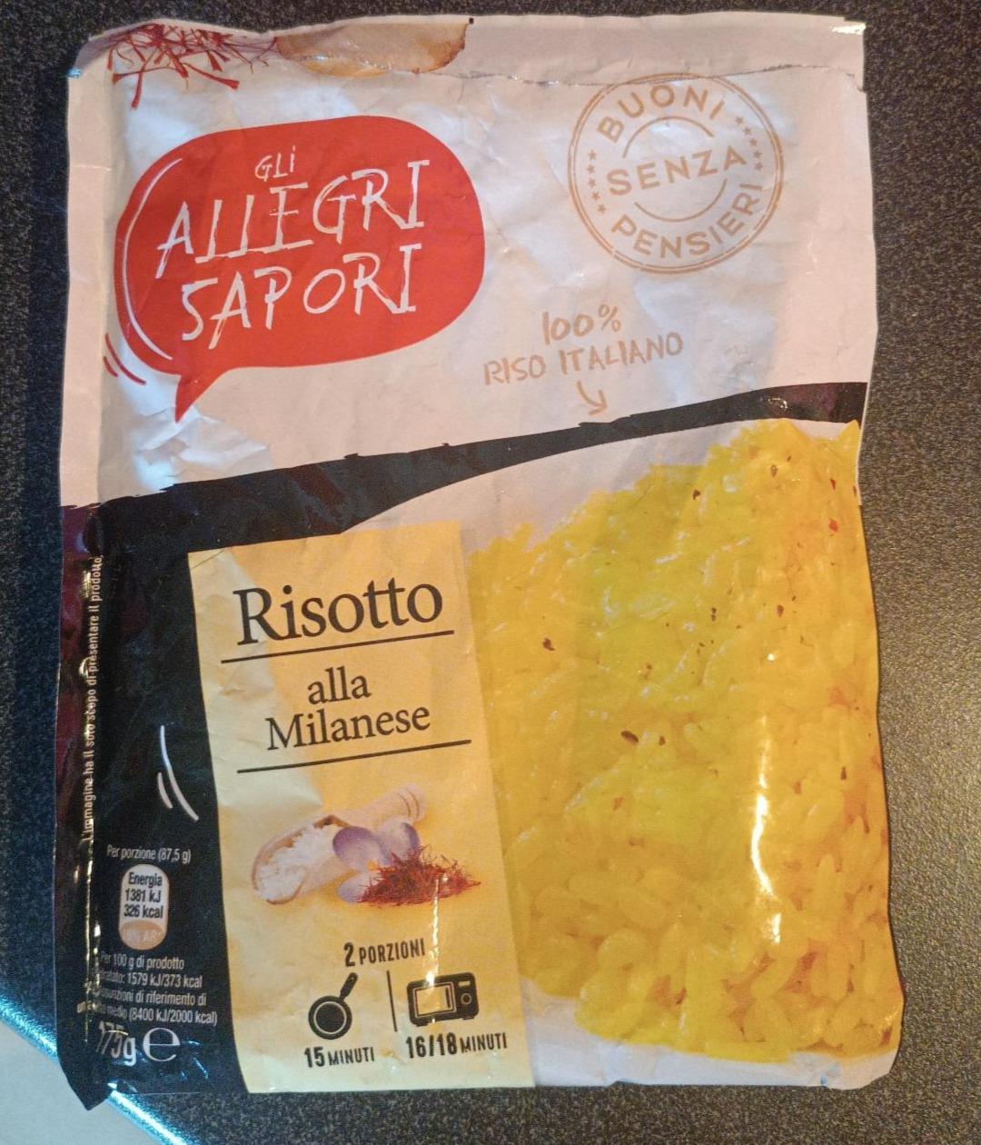 Fotografie - Risotto alla Milanese Gli Allegri Sapori