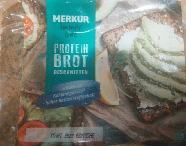 Fotografie - Protein Brot geschnitten Merkur