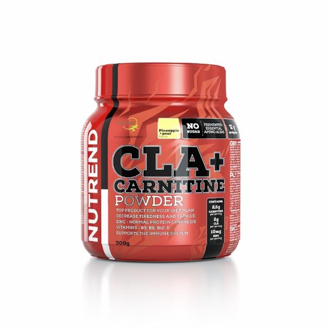 Fotografie - CLA + carnitine powder pineapple + pear (ananas+hruška) Nutrend