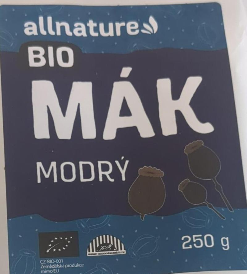 Fotografie - Bio mák modrý Allnature