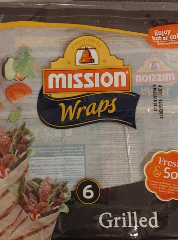 Fotografie - Wraps Grilled Mission