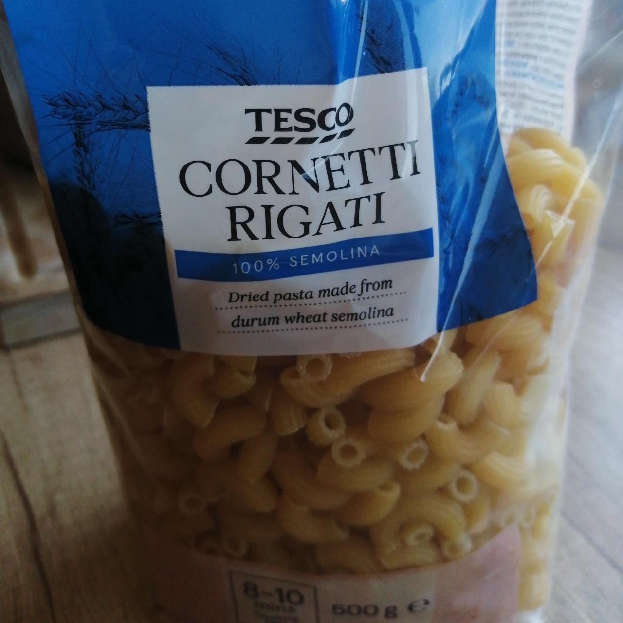 Fotografie - Cornetti Rigati Tesco