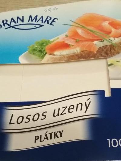 Fotografie - Losos uzený plátky Grand Mare