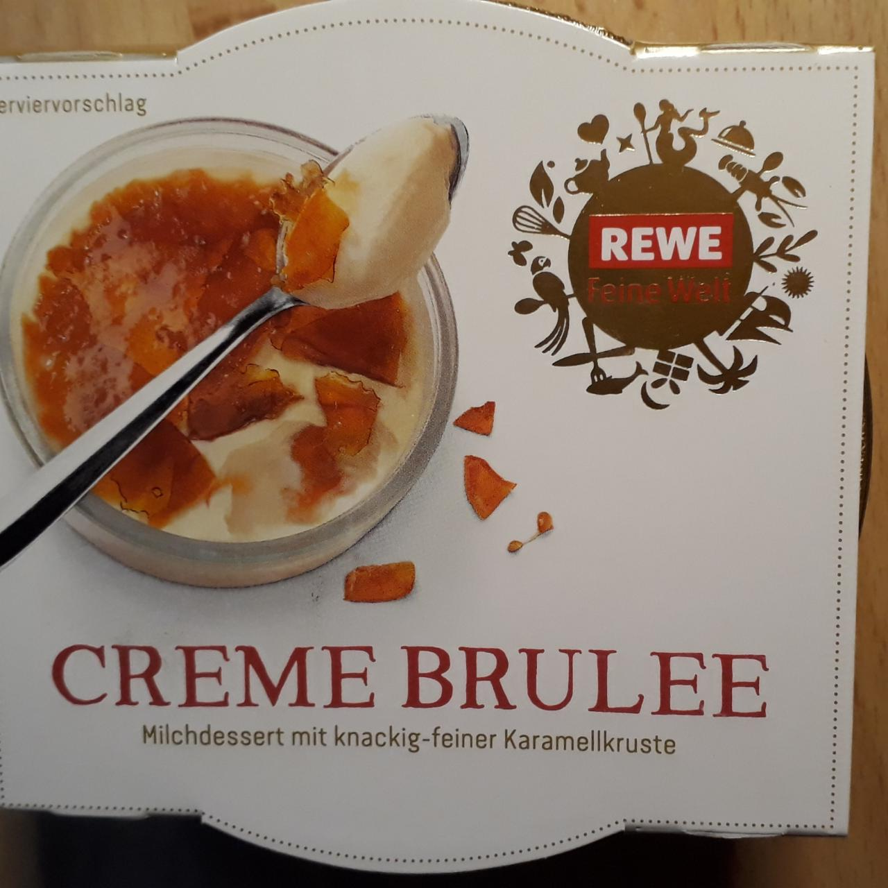 Fotografie - Creme Brulee REWE Feine Welt