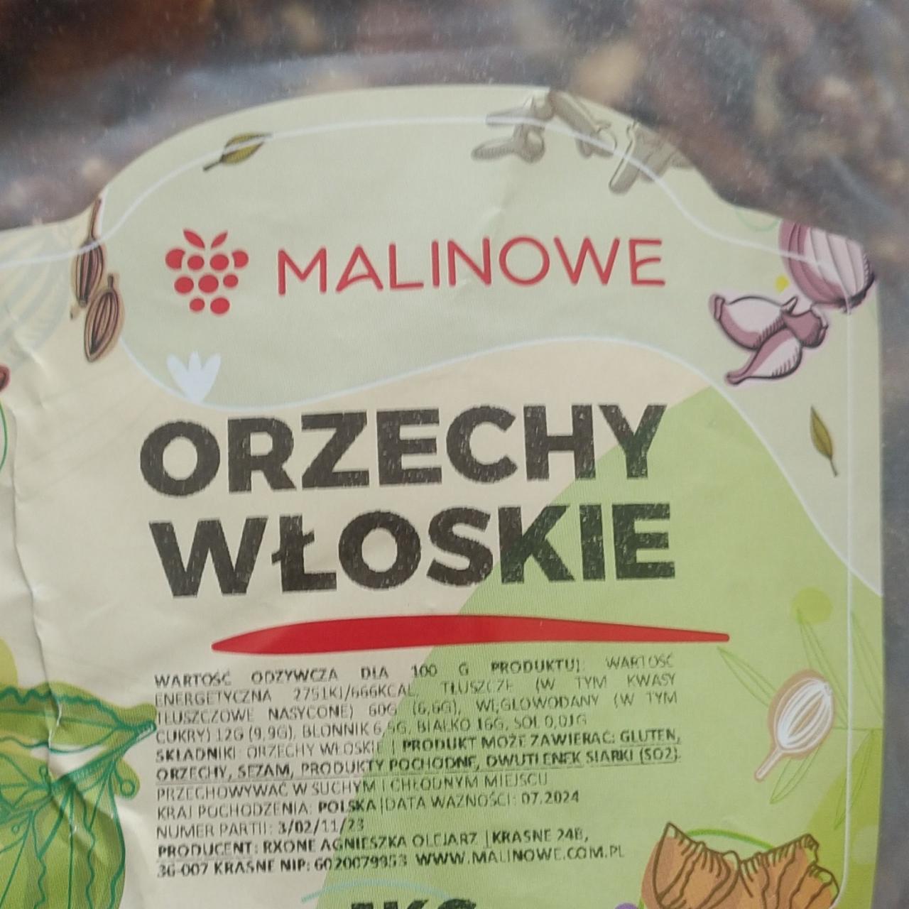 Fotografie - Orzechy włoskie Malinowe