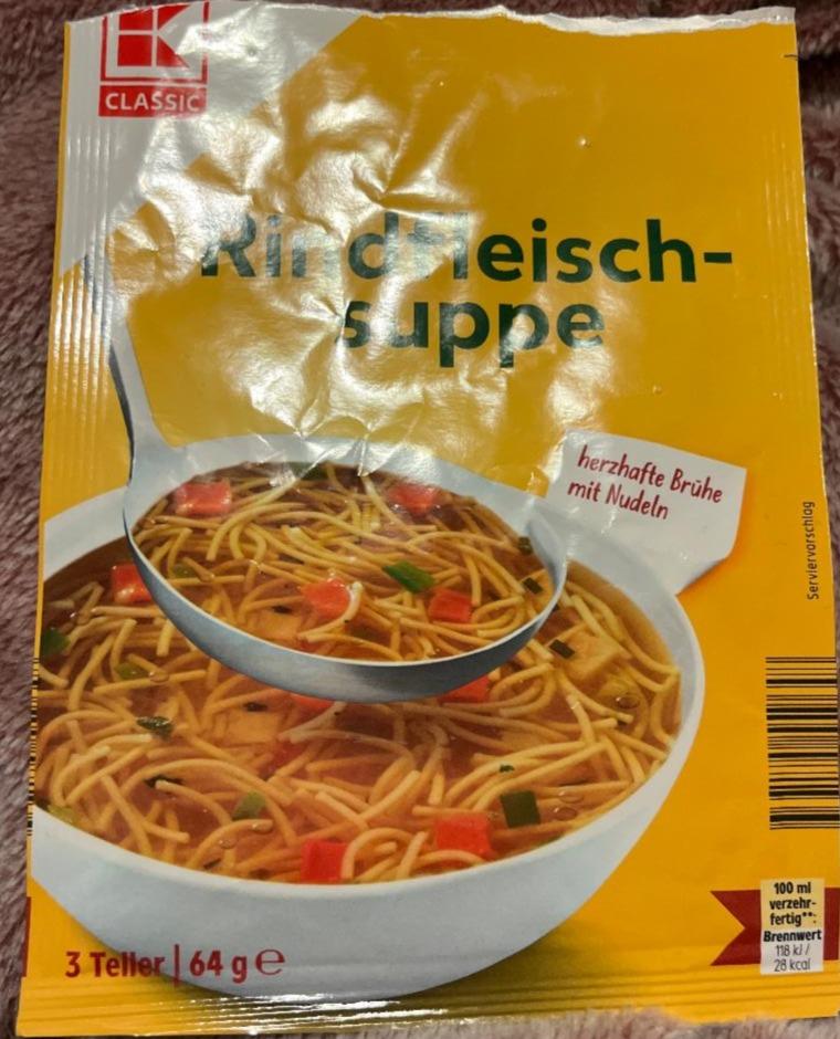 Fotografie - Rindfleischsuppe K-Classic