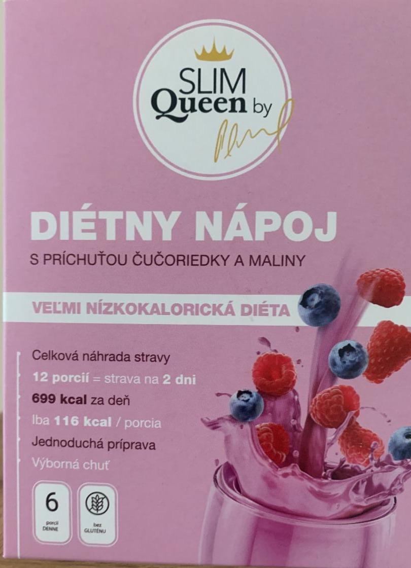 Fotografie - Diétny nápoj s príchuťou čučoriedky a maliny SLIM Queen