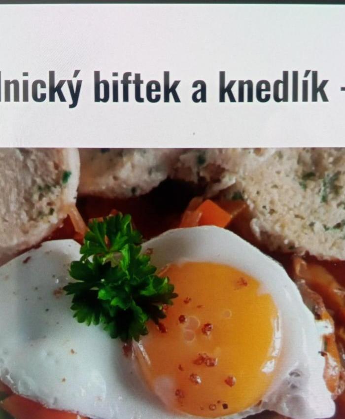 Fotografie - Lodnický biftek a knedlík