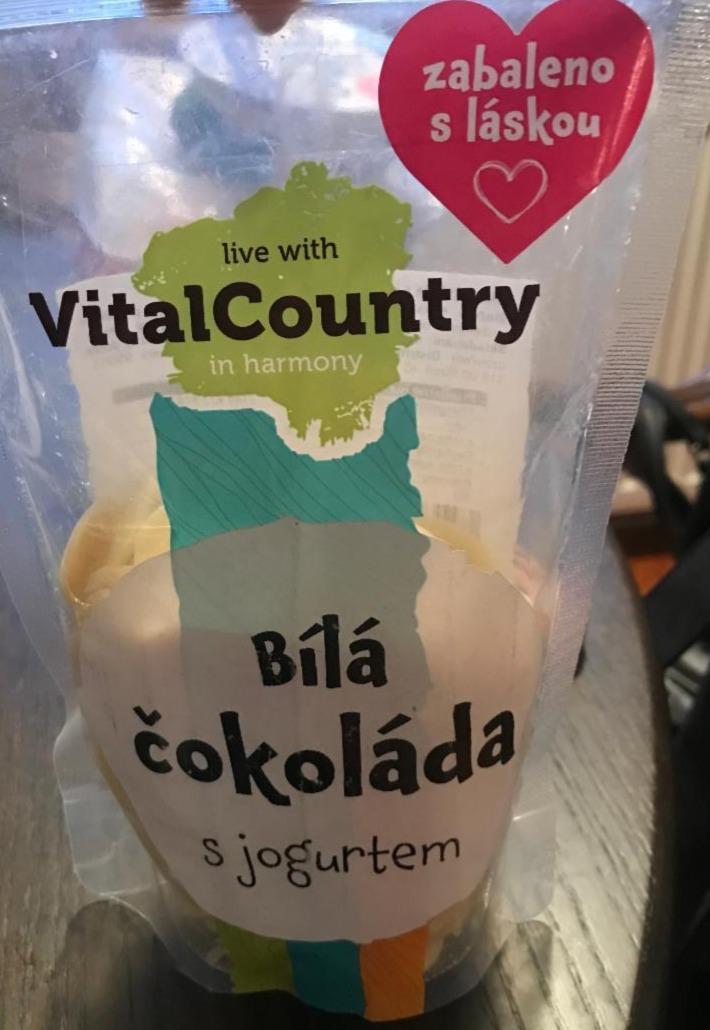 Fotografie - Bílá čokoláda s jogurtem VitalCountry