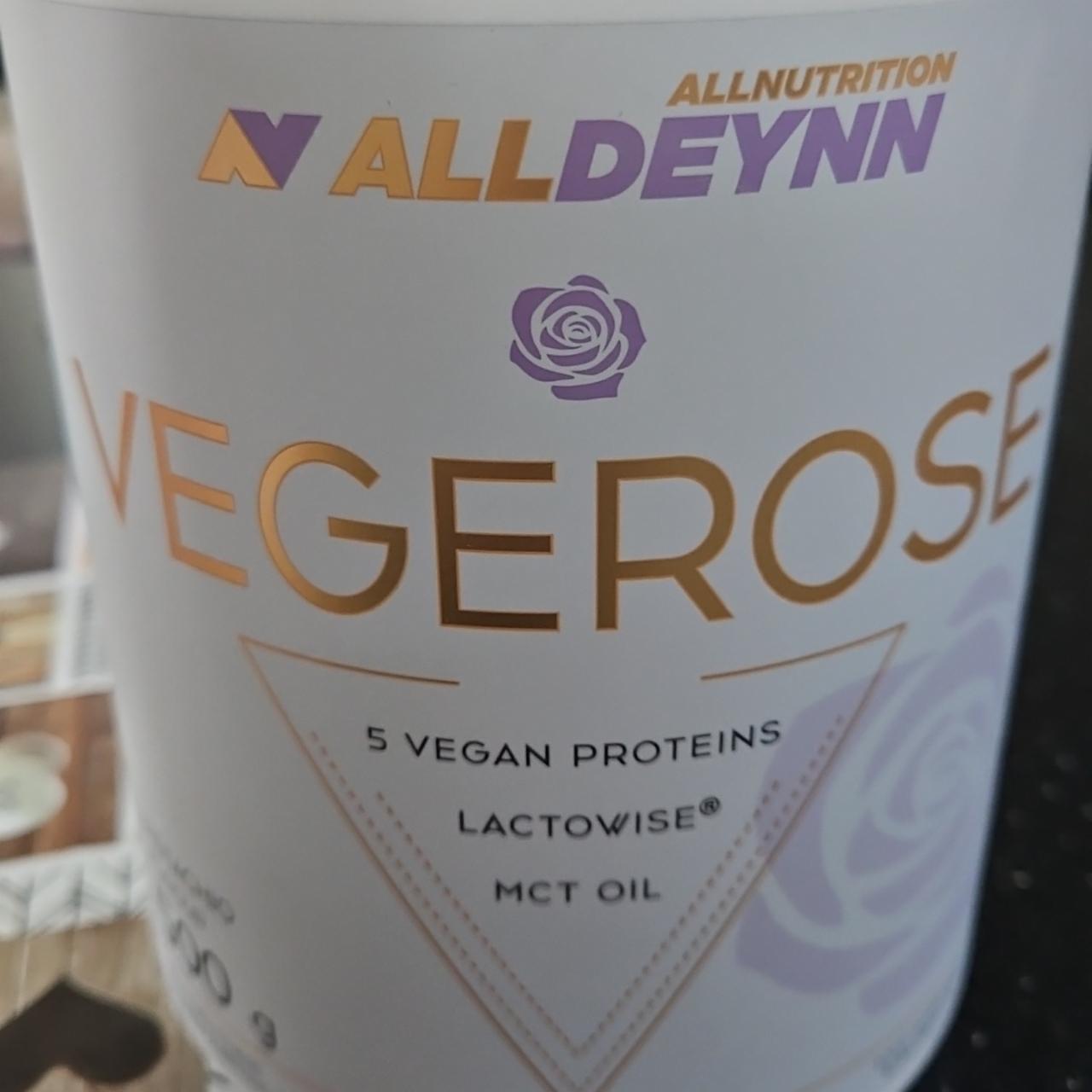 Fotografie - Vegerose Pistachio Allnutrition Alldeynn