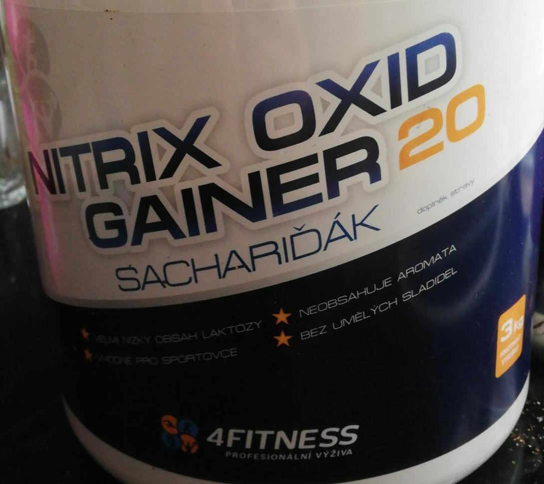 Fotografie - Gainer Nitrix Oxid Sachariďák 20 4fitness