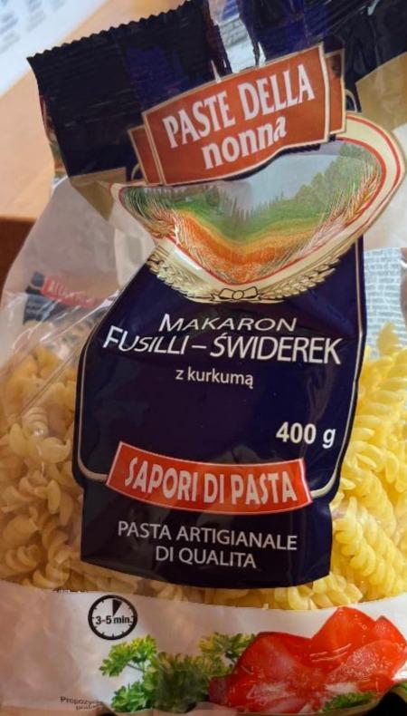 Fotografie - Fusilli s kurkumou Paste della nonna Sapori Di Pasta