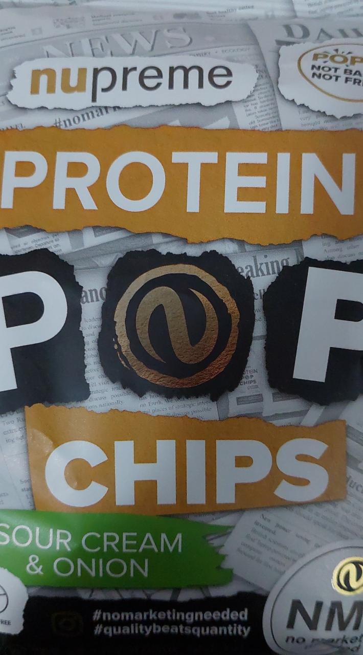 Fotografie - Pop Chips Soure Cream & Onion Nupreme