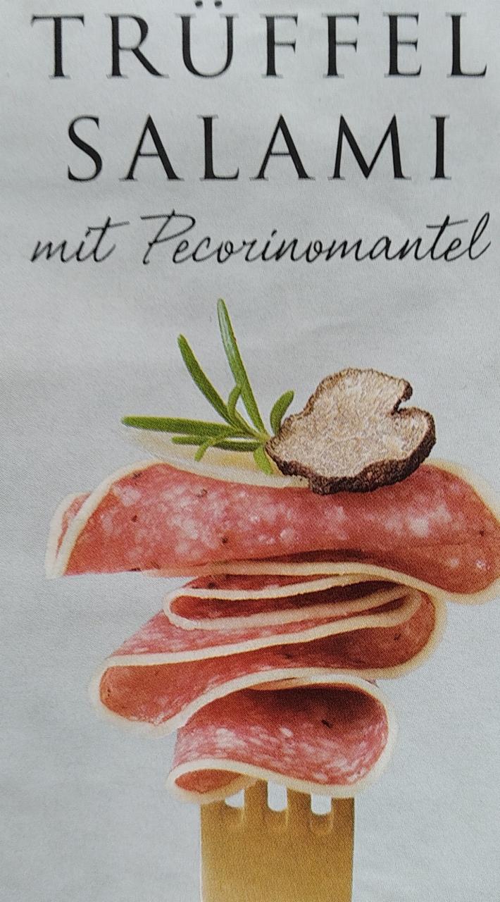 Fotografie - Trüffel Salami mit Pecorinomantel Billa