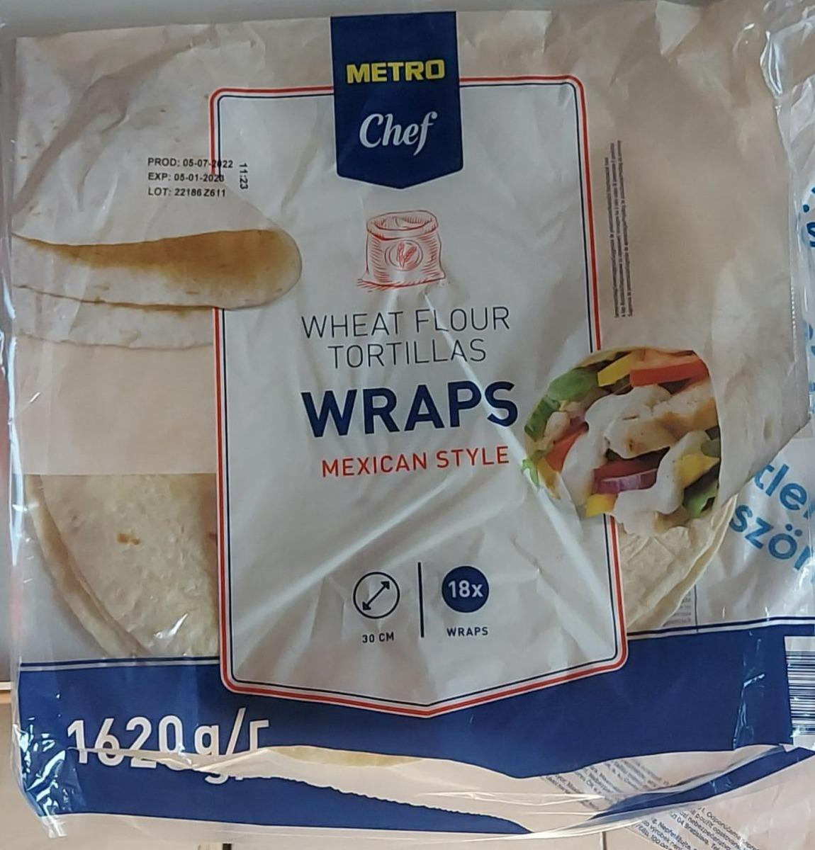 Fotografie - Wraps Mexican Style Metro Chef