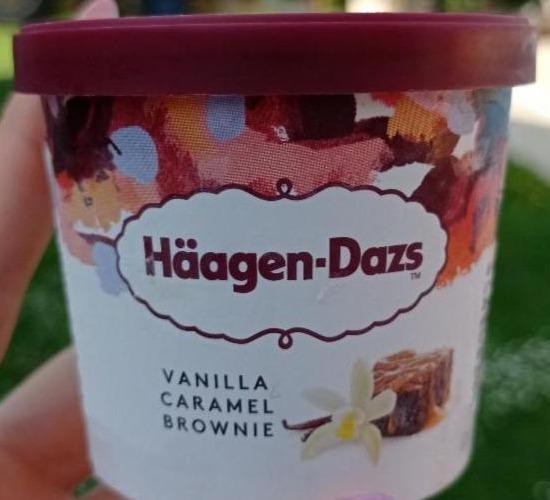 Fotografie - Vanilla Caramel Brownie Häagen-Dazs