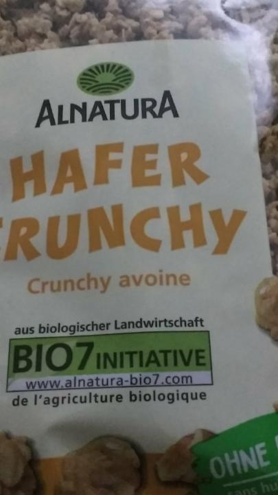 Fotografie - Hafer Crunchy Knusper Müsli Alnatura