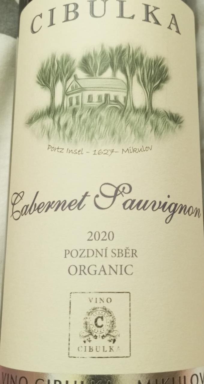 Fotografie - Cabernet Sauvignon pozdní sběr 2020