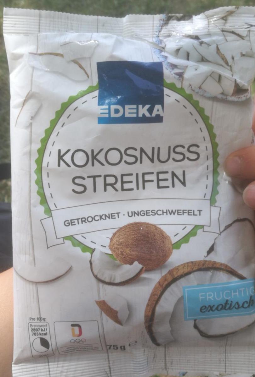 Fotografie - Kokosnuss Streifen Edeka