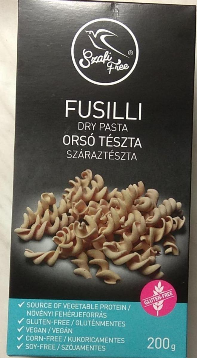 Fotografie - Fusilli dry pasta Szafi Free