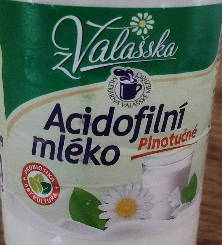 Fotografie - Acidofilní mléko z Valašska plnotučné