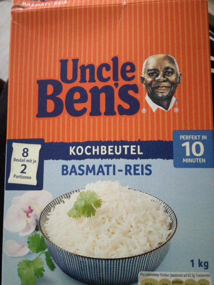 Fotografie - Basmati reis beutel Uncle Ben's