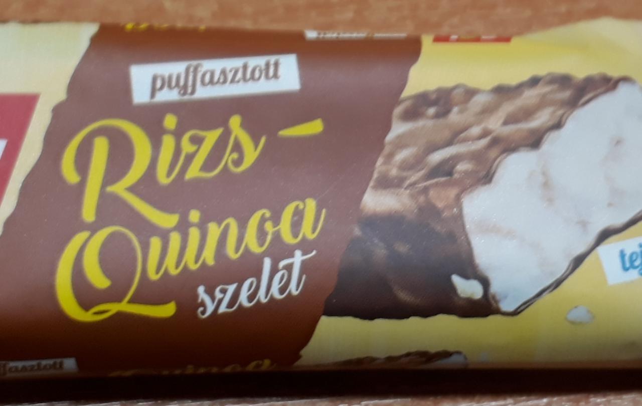 Fotografie - Puffasztott rizs-quinoa szelet Fit